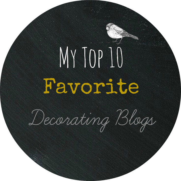 My Top Ten Favorite Decorating Blogs - Jeanne Oliver