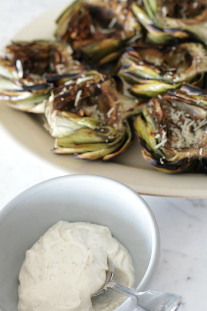Don’t Be Afraid {Grilled Artichoke Hearts}