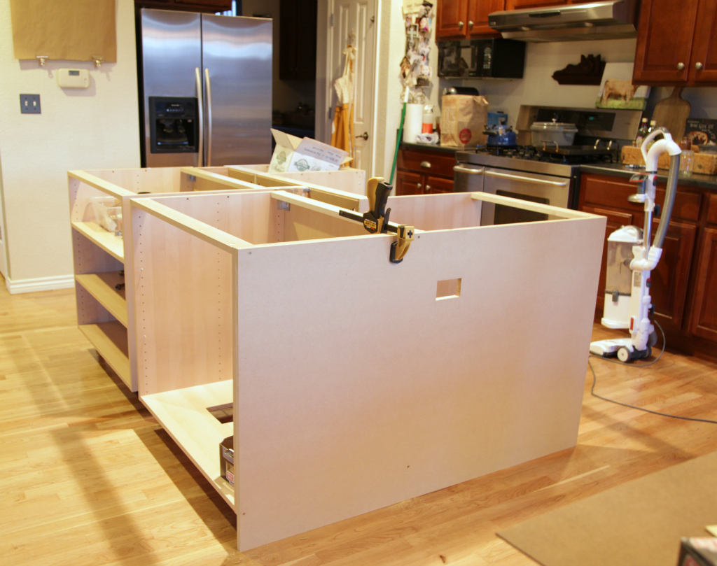 IKEA Hack How We Built Our Kitchen Island Jeanne Oliver