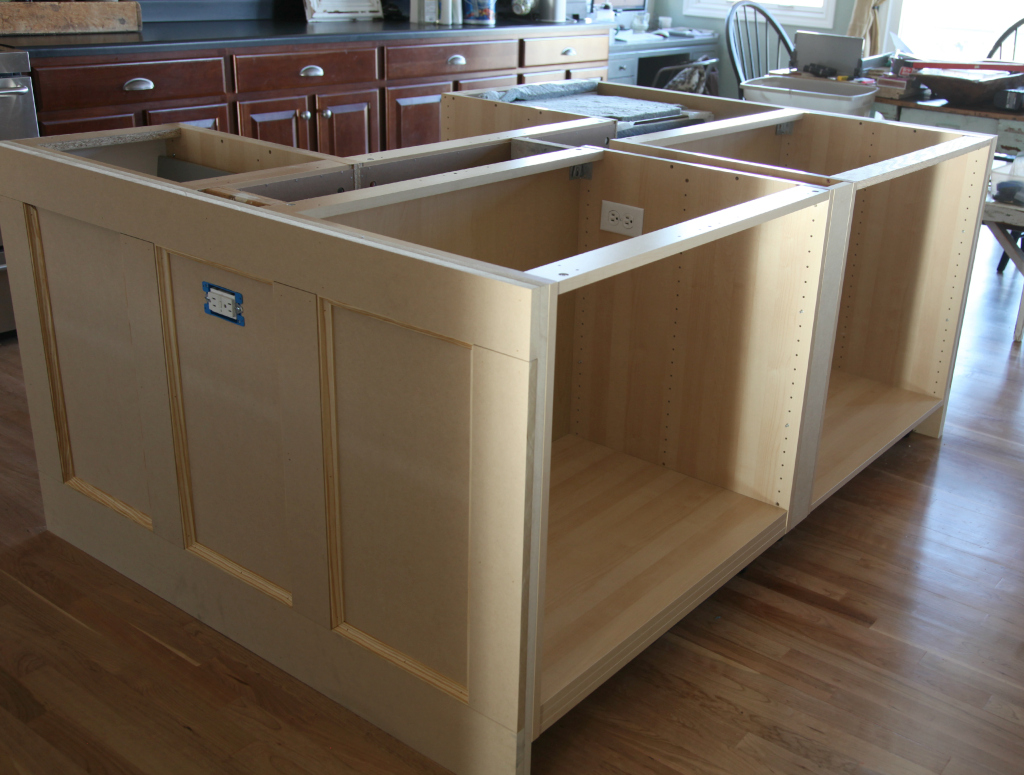 How To Make A Kitchen Island With Ikea Cabinets Allareportable