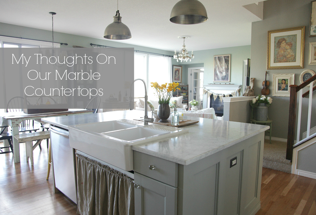 My Thoughts On Our Marble Countertops