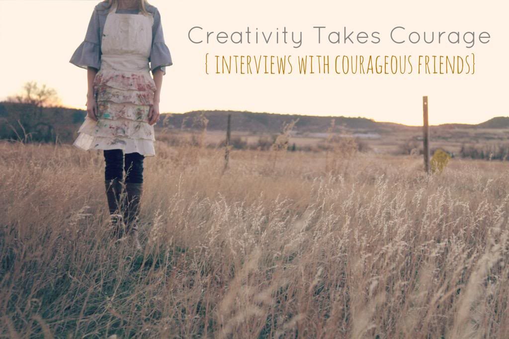 Creativity Takes Courage {Jane Davenport} - Jeanne Oliver