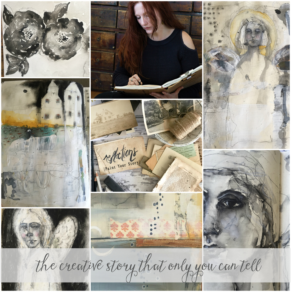 Reflections Paint Your Story Art Journaling Workshop Come And Meet The Guest Artists Jeanne Oliver