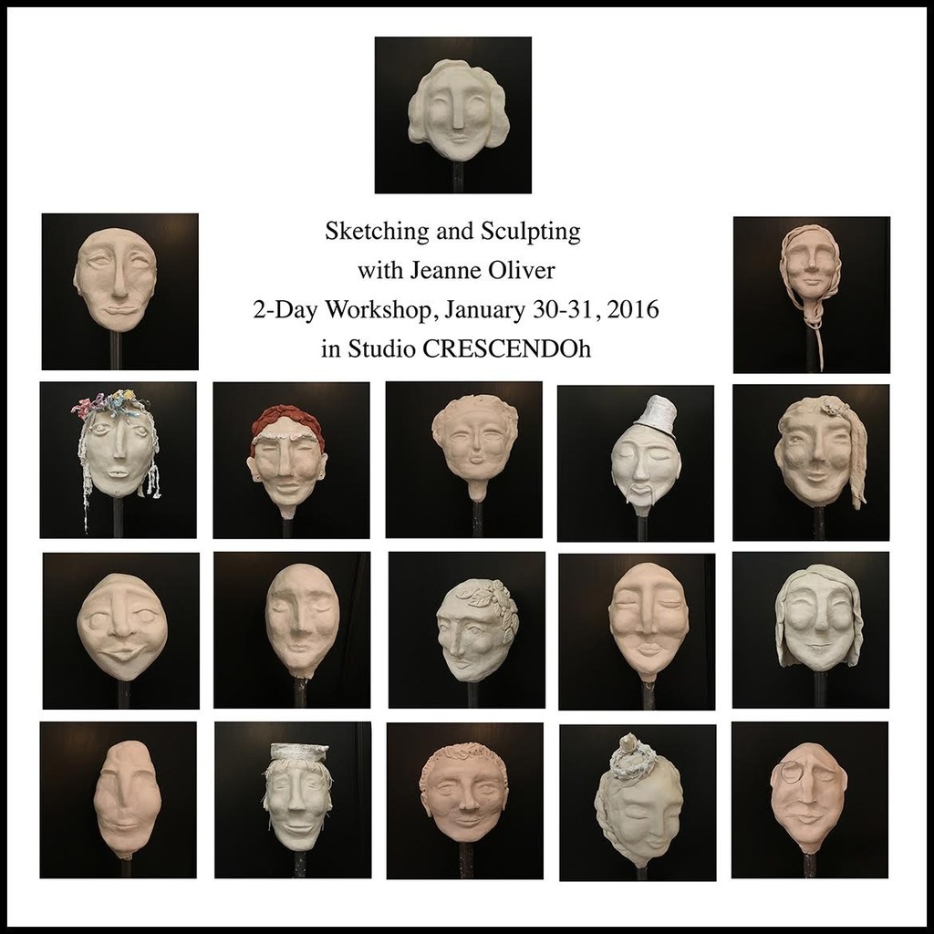 Come and See What They Created {Sketching and Sculpting in Santa Ana}