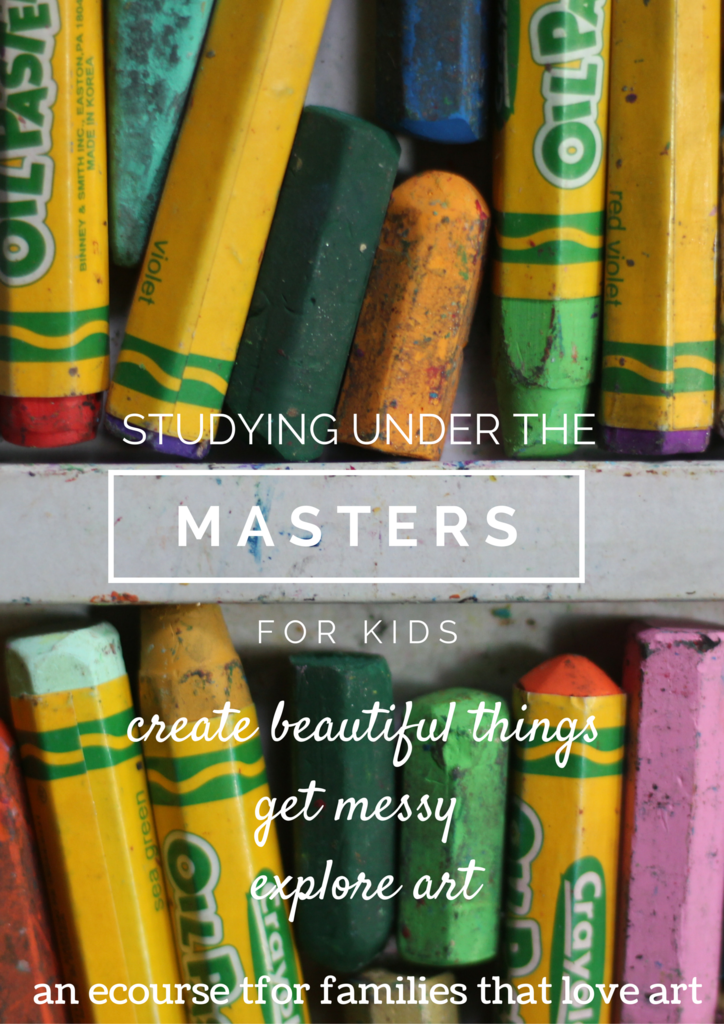 Studying Under The Masters For KIDS!  {registration is open}