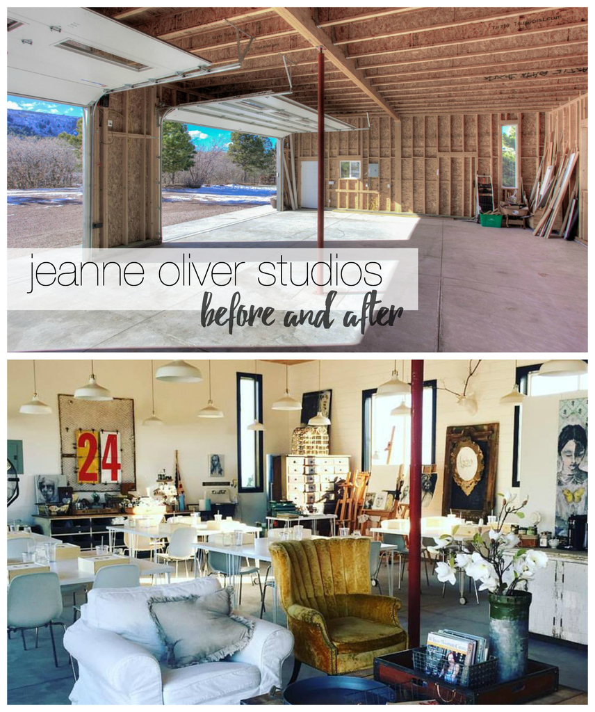 The Studio That Love Built {before and after photos}