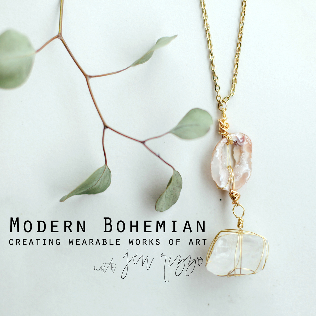 Modern Bohemian Jewelry: Creating Wearable Works of Art {early registration just opened}