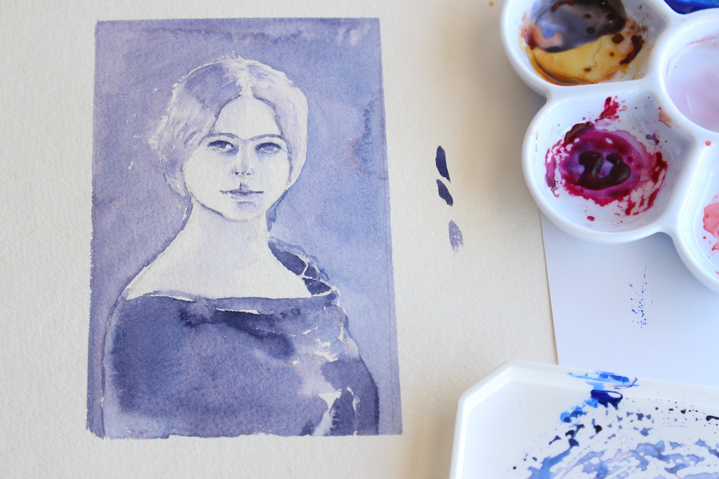Radiant Watercolor Portraits | Online Art Course Begins Today!