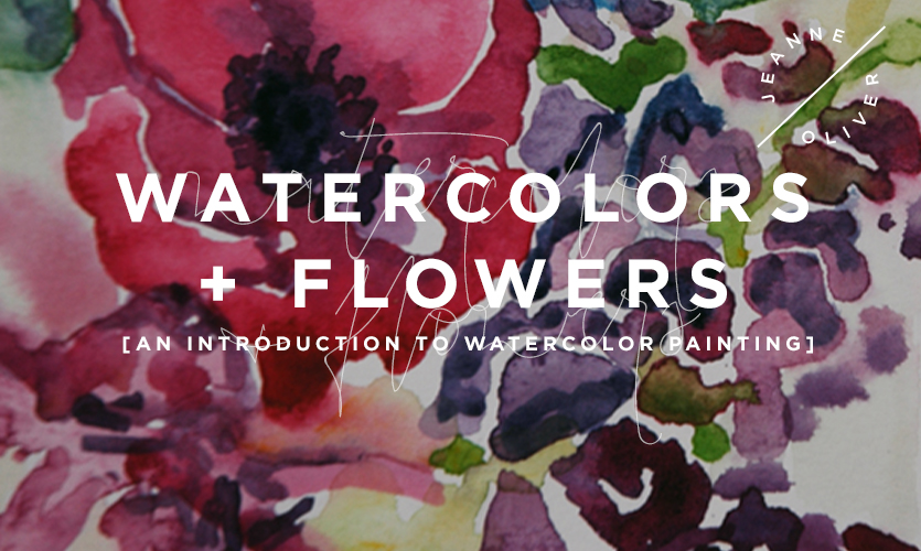 Watercolors and Flowers: An Introduction to Watercolor Painting with Courtney Khail course image