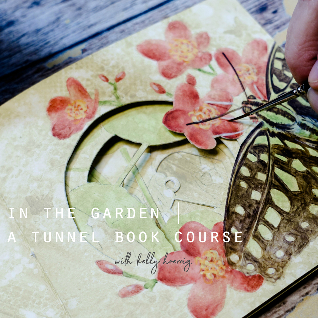 In The Garden Begins on Monday | A Tunnel Book Course