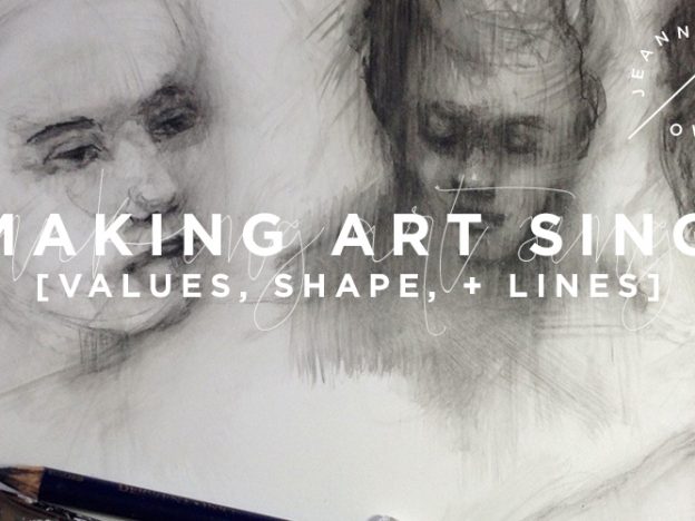 Making Art Sing: Values, Shape and Lines with Julie Johnson course image