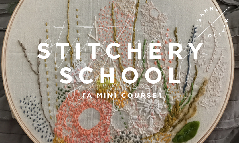 Stitchery School: A Mini Course with Wendy Brightbill