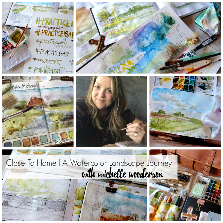 Creativity Journey: WATERCOLOR TRAVEL KIT SET UP