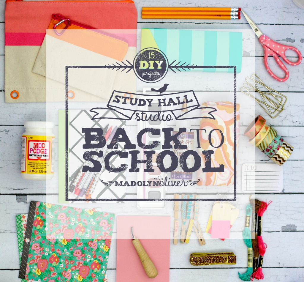 Back To School DIY {With Madolyn Oliver}