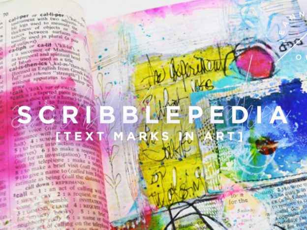 Scribblepedia | Text Marks In Art with Rae Missigman course image