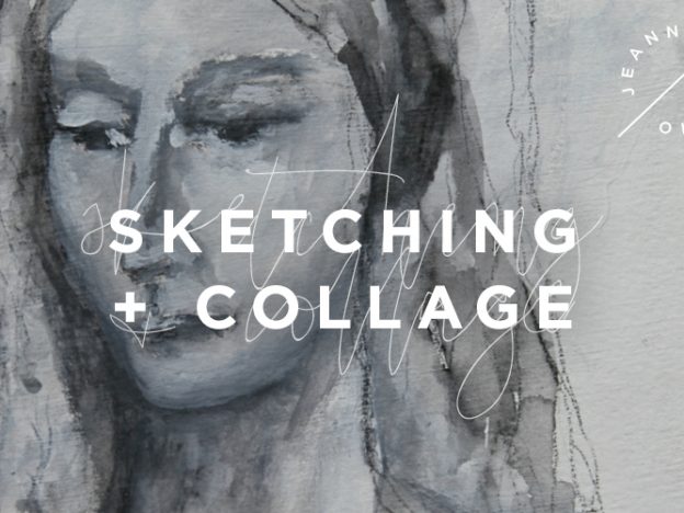 Sketching and Collage: A Mini Course with Jeanne Oliver course image