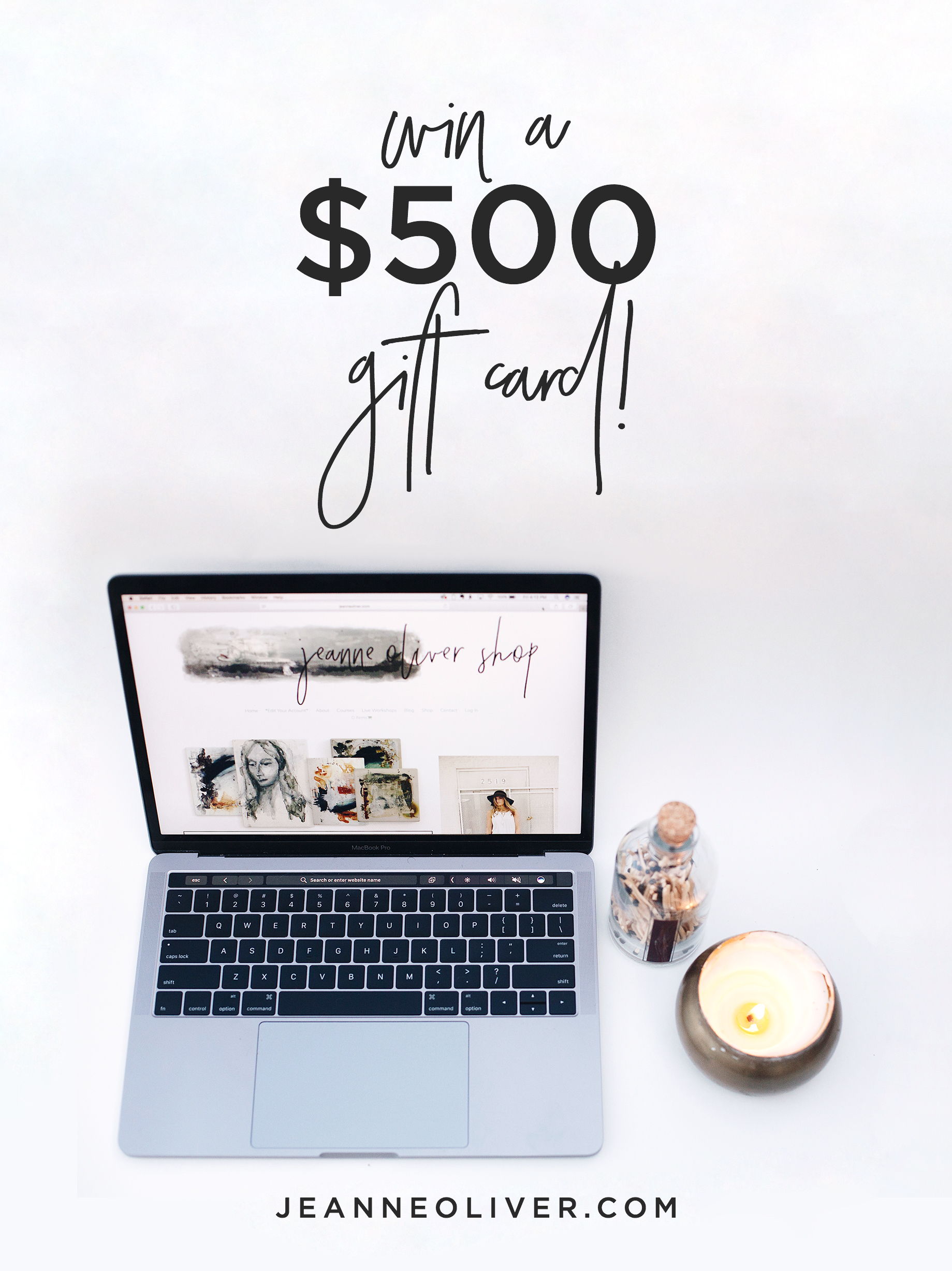 How About a $500 Shop Giveaway | Art + Necessities