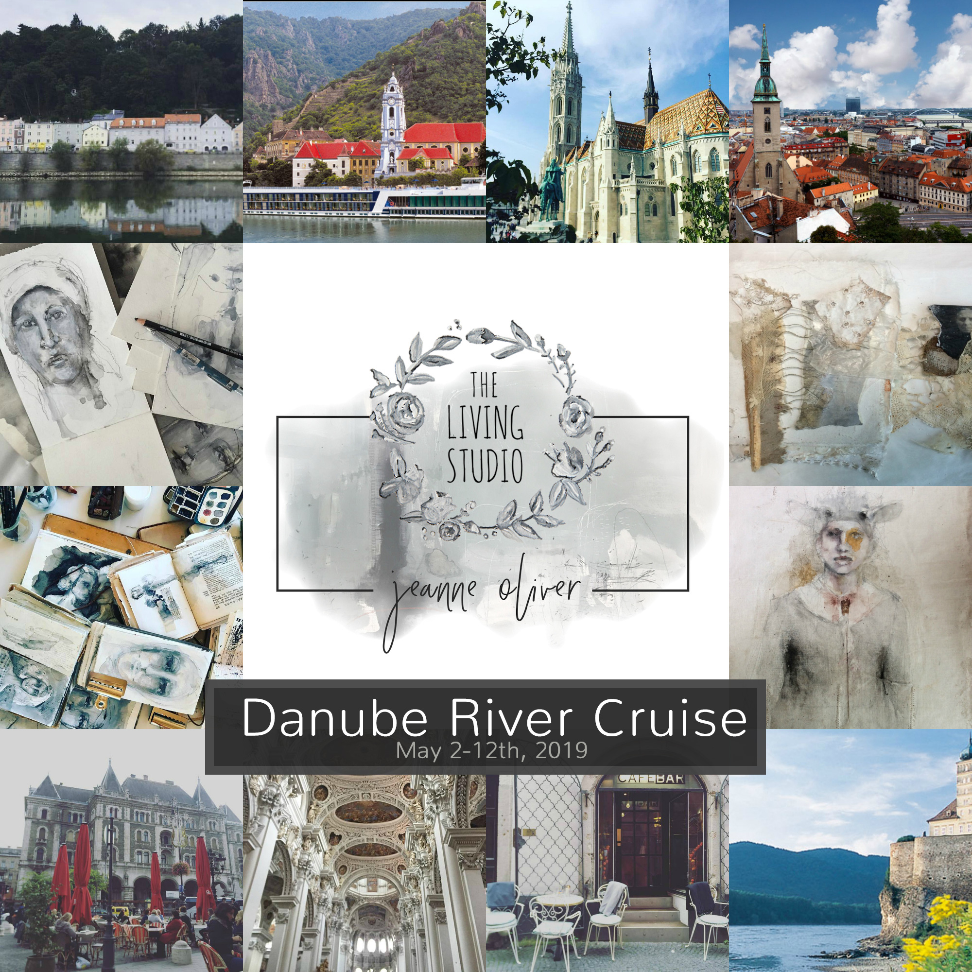 The Living Studio Danube 2019 | Prague to Budapest