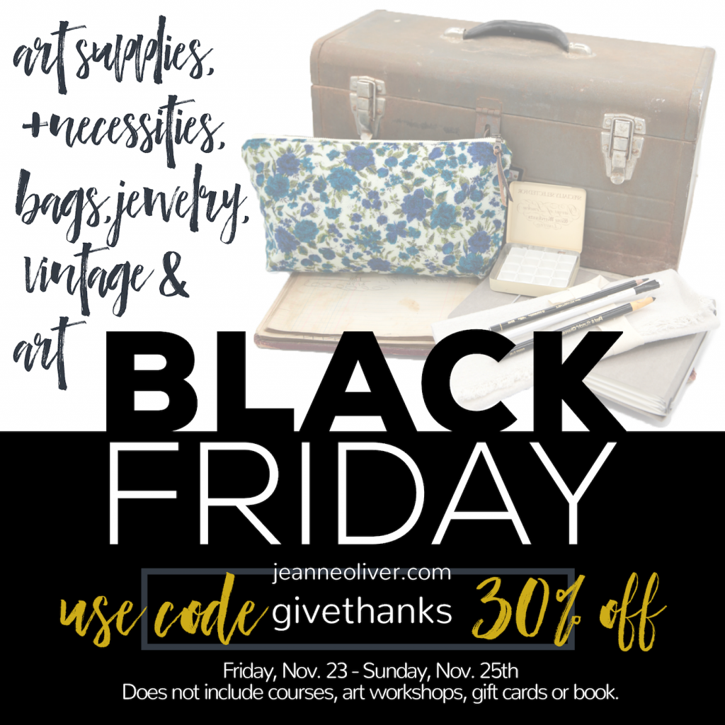 Black Friday Jeanne Oliver