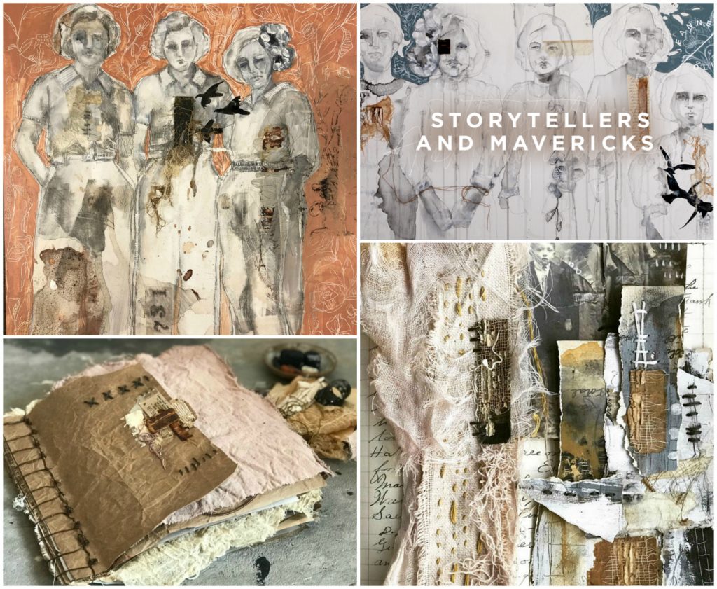 Storytellers and Mavericks with Jeanne Oliver Collage