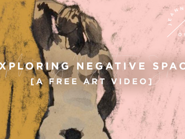 Free Art Video: Exploring Negative Space with Pauline Agnew course image