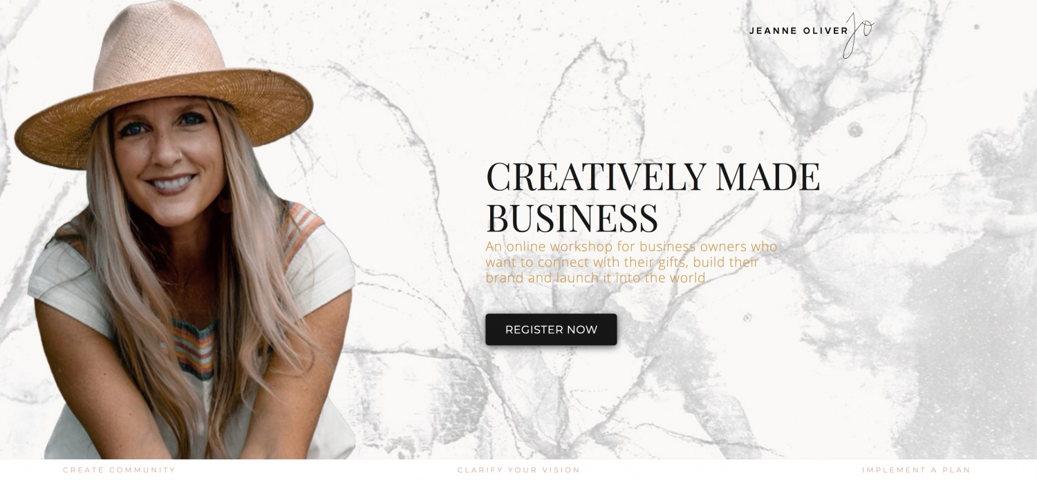Creatively Made Business | A Brand New ONLINE Business Course!
