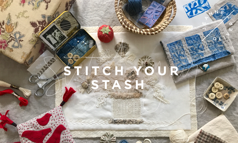 Live on Friday! Stitch Your Stash with Charlotte Lyons