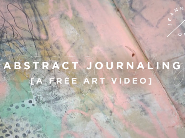 Free Art Video: Abstract Journaling with Tiffany Goff Smith course image