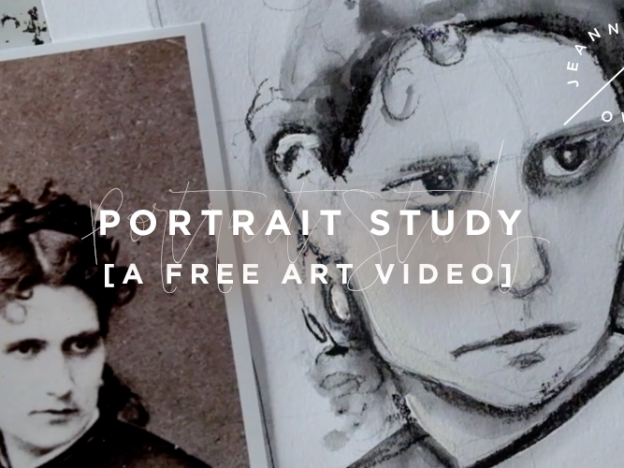 Free Art Video: Portrait Study with Michelle Wooderson course image