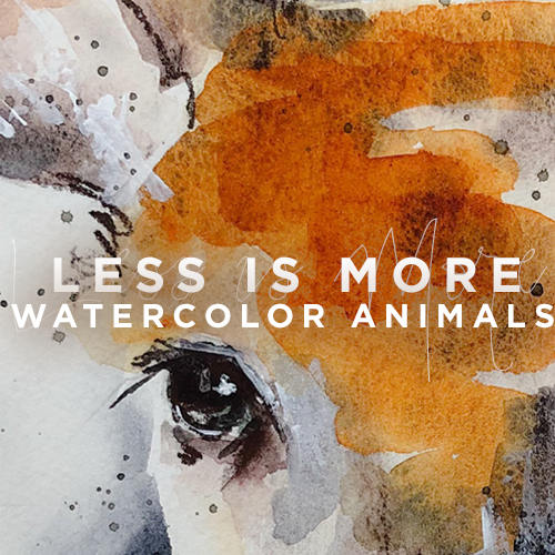 Less Is More | Watercolor Animals with Lexi Grenzerzer