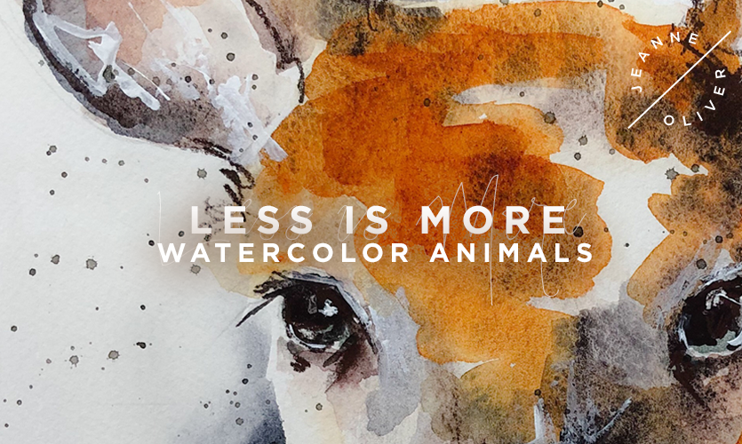 Less Is More | Watercolor Animals with Lexi Grenzerzer
