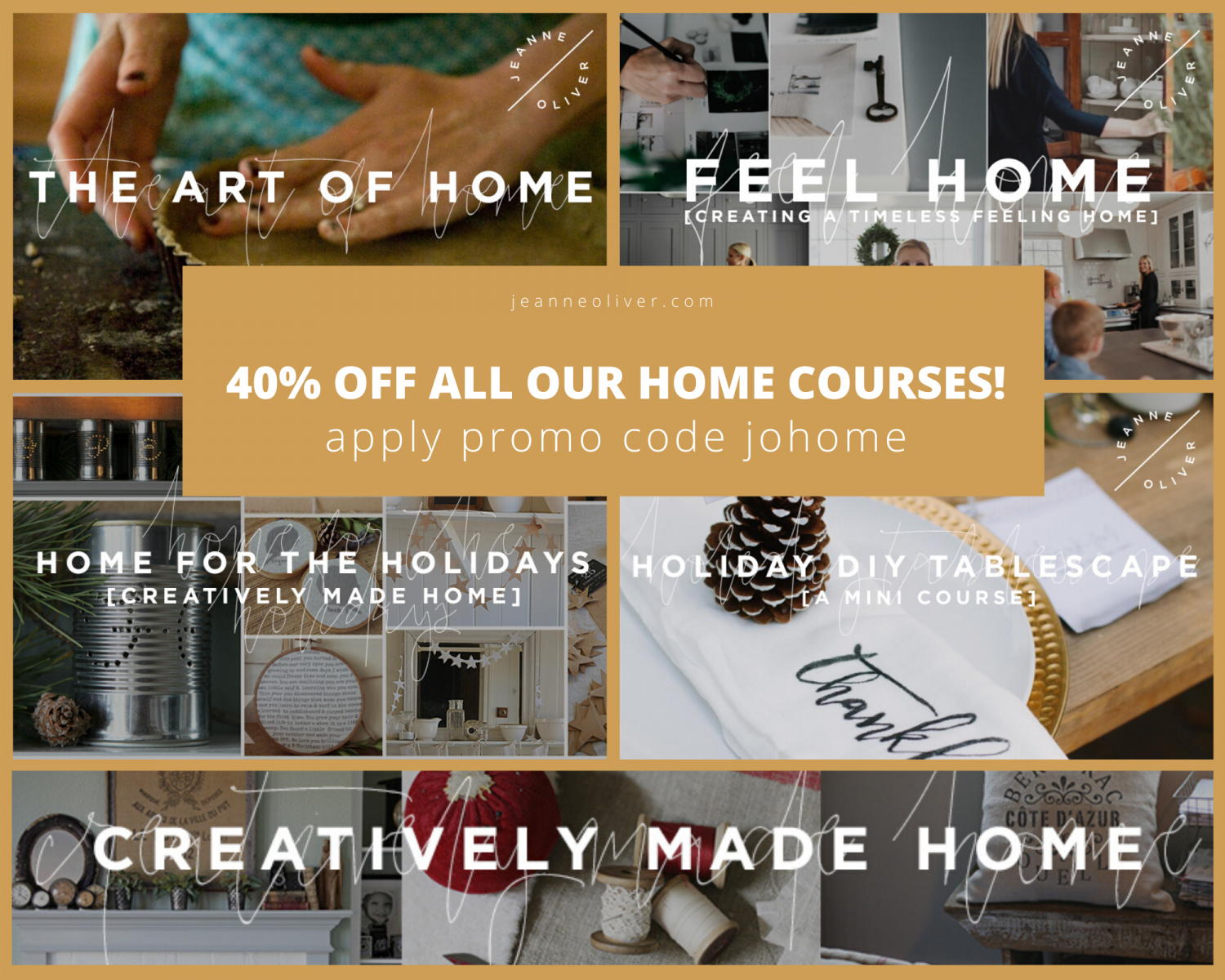 All Home Online Courses On Sale | Just In Time For The Holidays