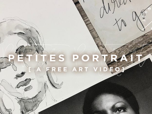 Free Art Video: Petits Portraits with Renee Mueller course image