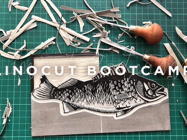 Linocut Bootcamp with Sofie Strasser course image