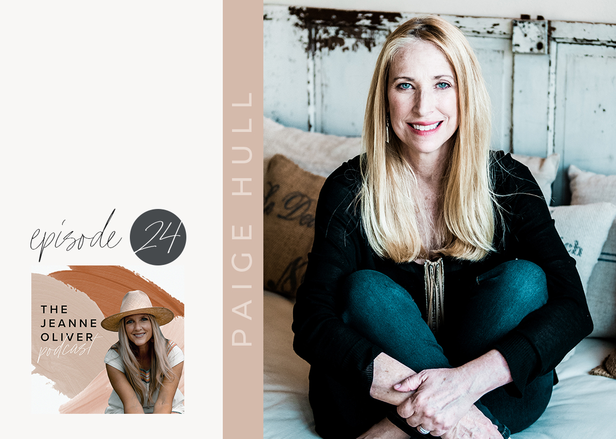 The Jeanne Oliver Podcast Episode Twenty Four | The Vintage Round Top with Paige Hull