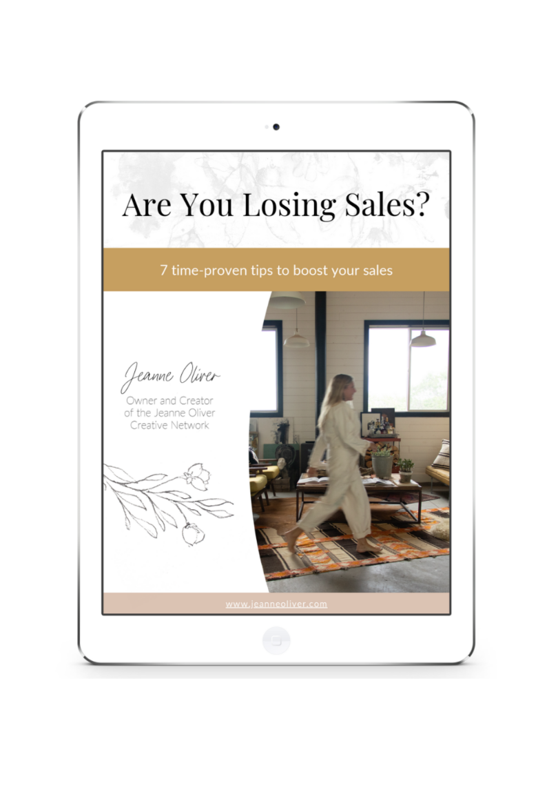 Are You Losing Sales? | Get my 7 time-proven tips to boost your sales!