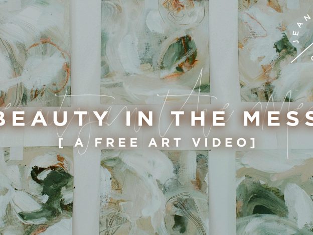 Free Art Video: Beauty In The Mess with Melissa Fink course image