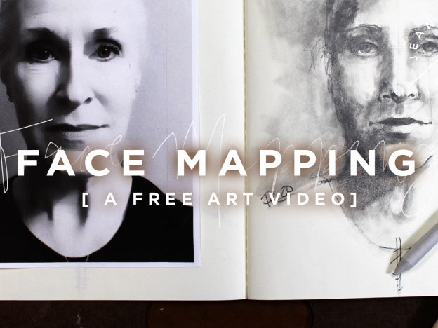 Free Art Video: Face Mapping with Pam Carriker course image