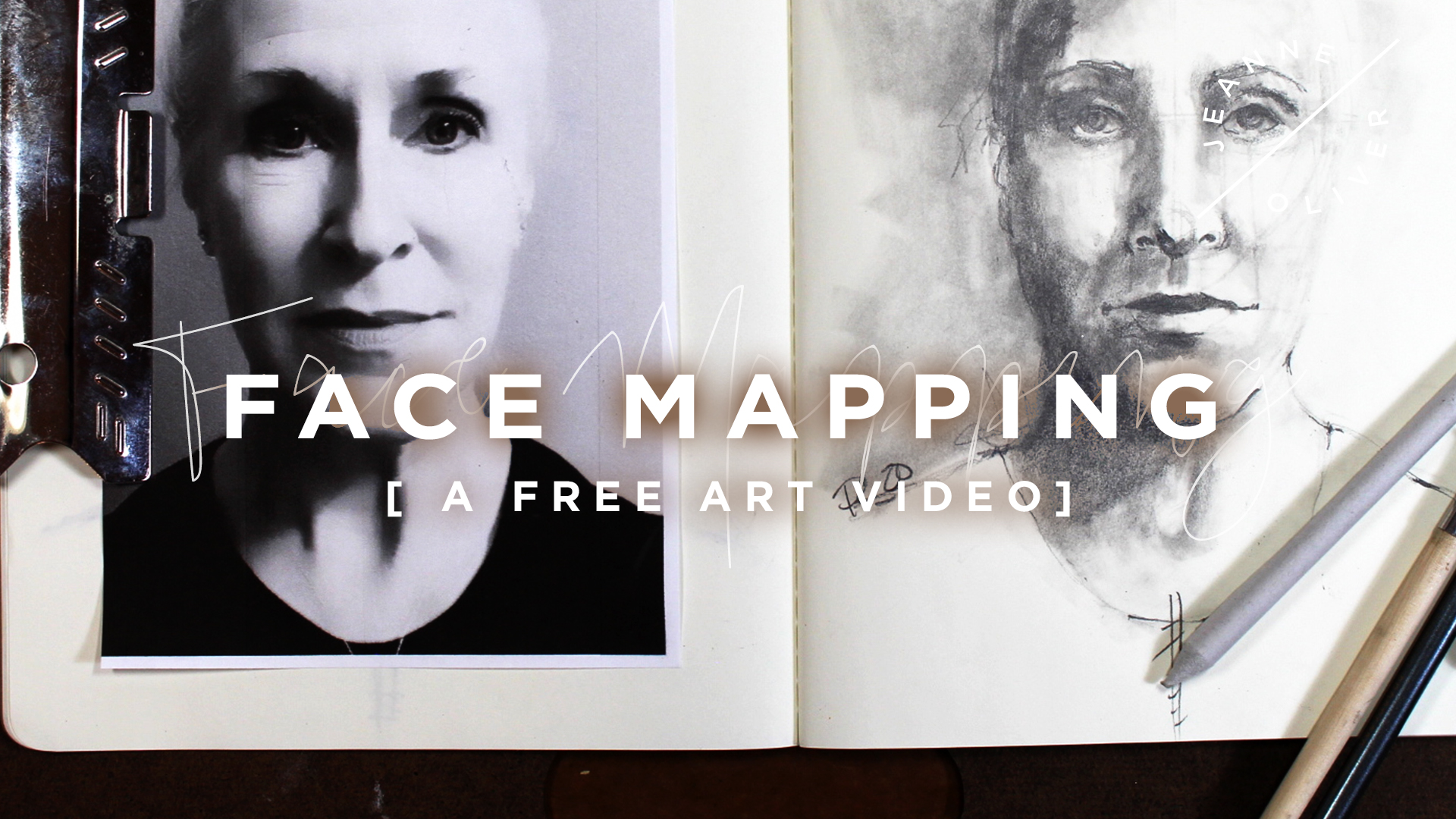 A Brand New Free Art Video with Pam Carriker | Face Mapping
