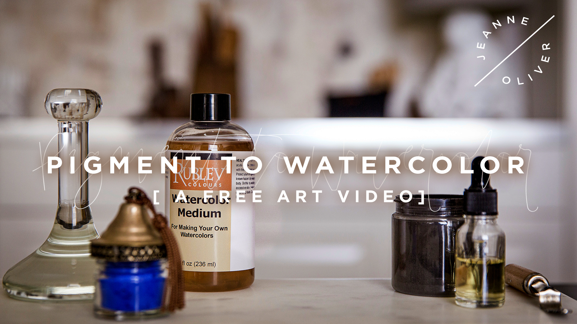Free Art Video | Pigment to Watercolor with Jan McCarthy