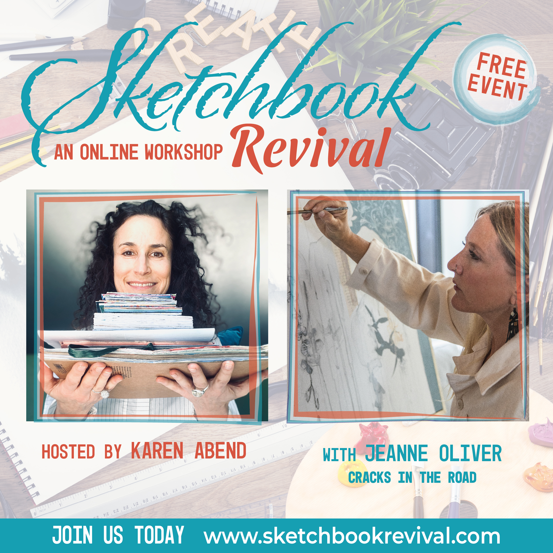 Sketchbook Revival Online Workshop 2021 | A Free Workshop and I am an Instructor
