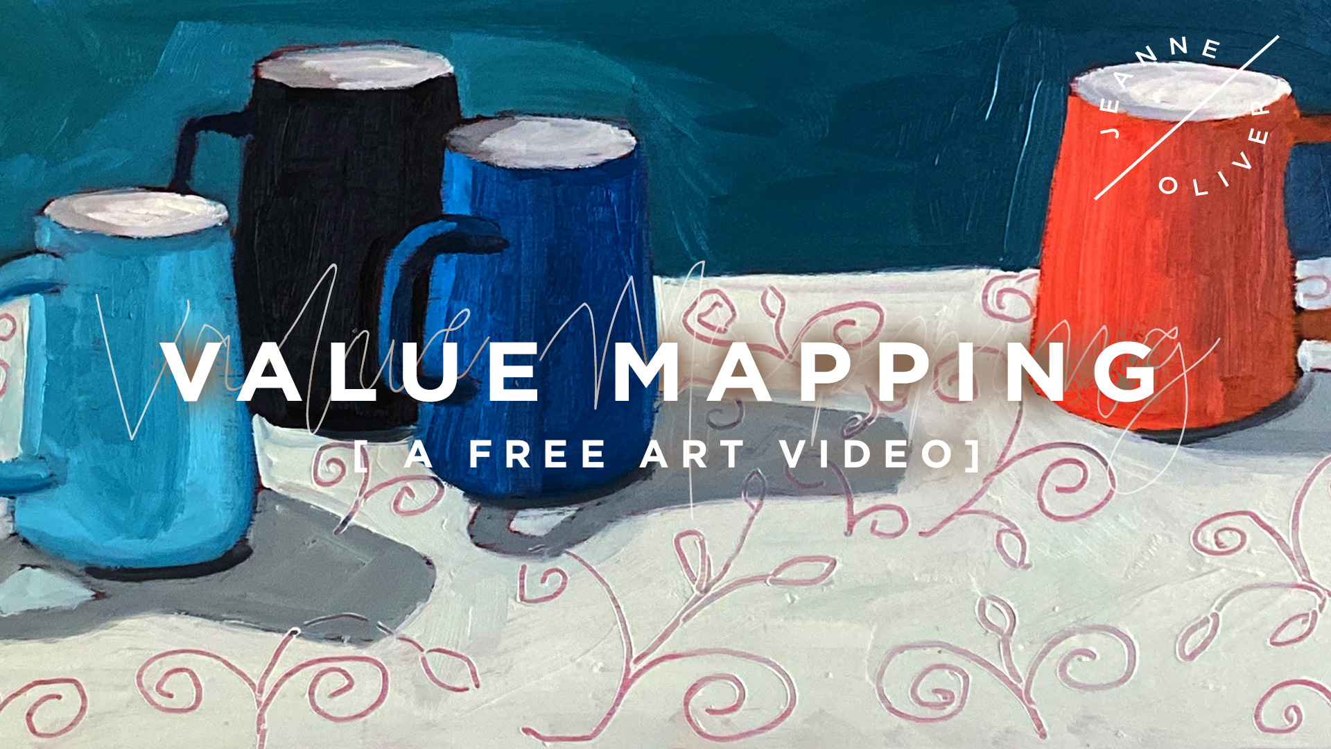 A Free Art Video | Value Mapping with Debbie Miller