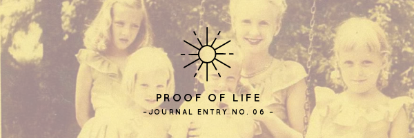 Proof of Life | Journal Entry No. 06