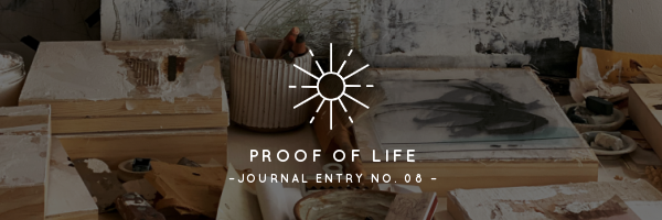Proof of Life | Journal Entry No. 08