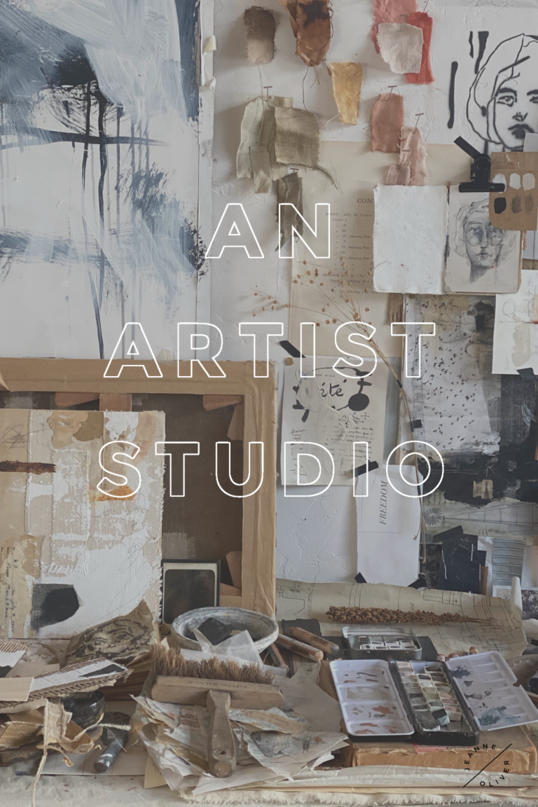 An Artist Studio | With Jeanne Oliver - Jeanne Oliver