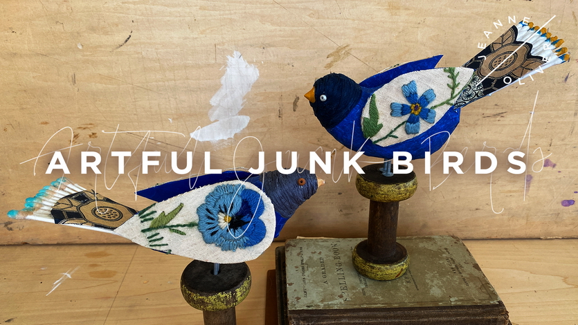 Artful Junk Birds with Lori Siebert