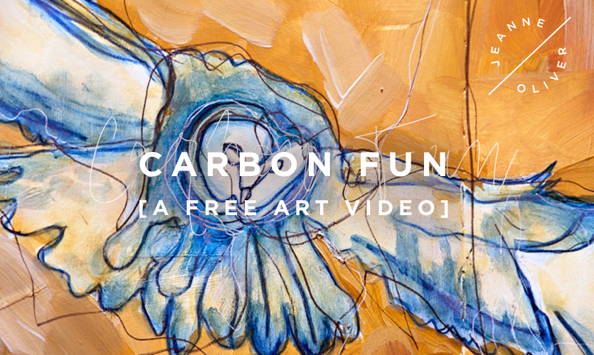 Free Art Video: Carbon Fun with Cathy Walters