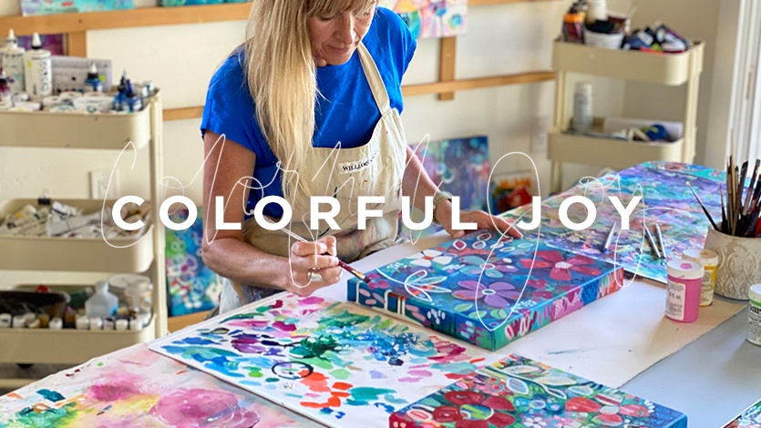 Colorful Joy with Andrea Garvey