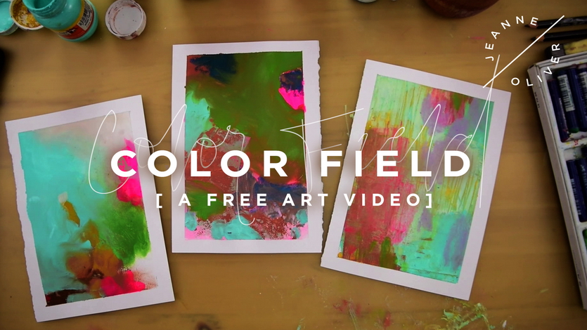 Free Art Video: Color Field with Connie Solera