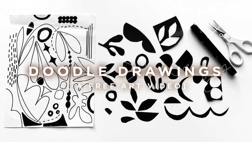 Free Art Video: Doodle Drawings with Julie Hamilton